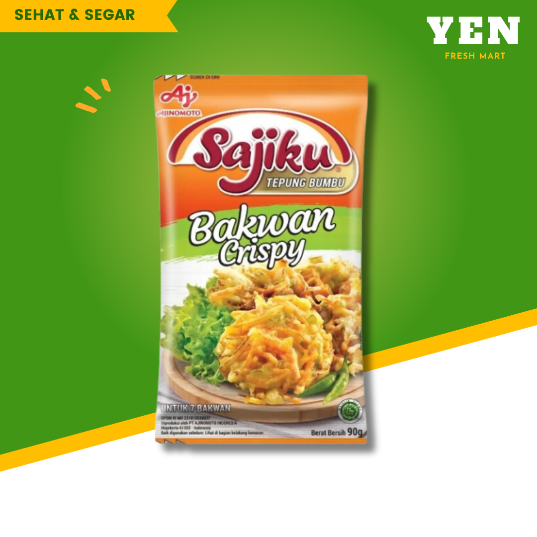 sajiku tepung bumbu bakwan crispy 90g