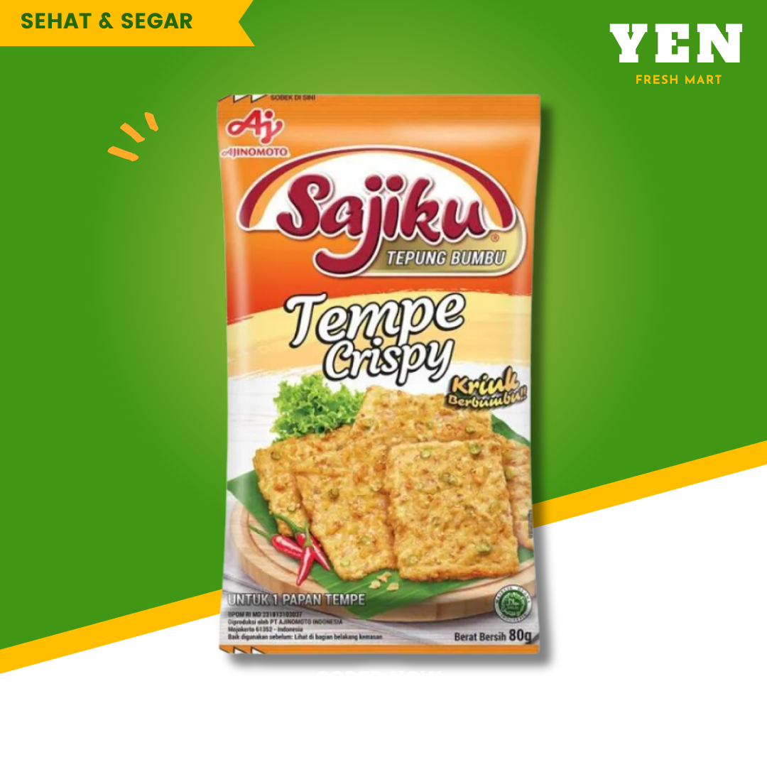 sajiku tepung bumbu tempe crispy 80g