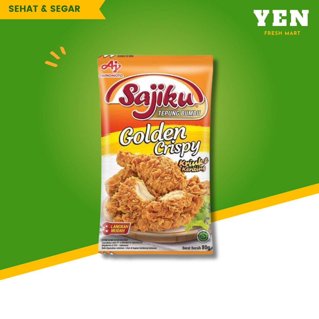sajiku tepung bumbu golden crispy 75g