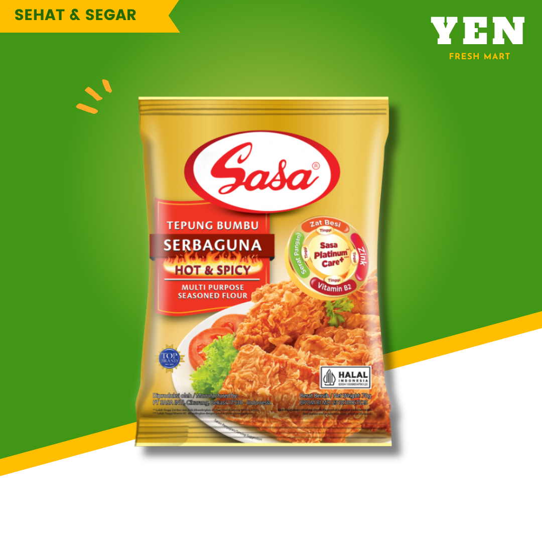 sasa tepung bumbu serbaguna hot spcy 70g