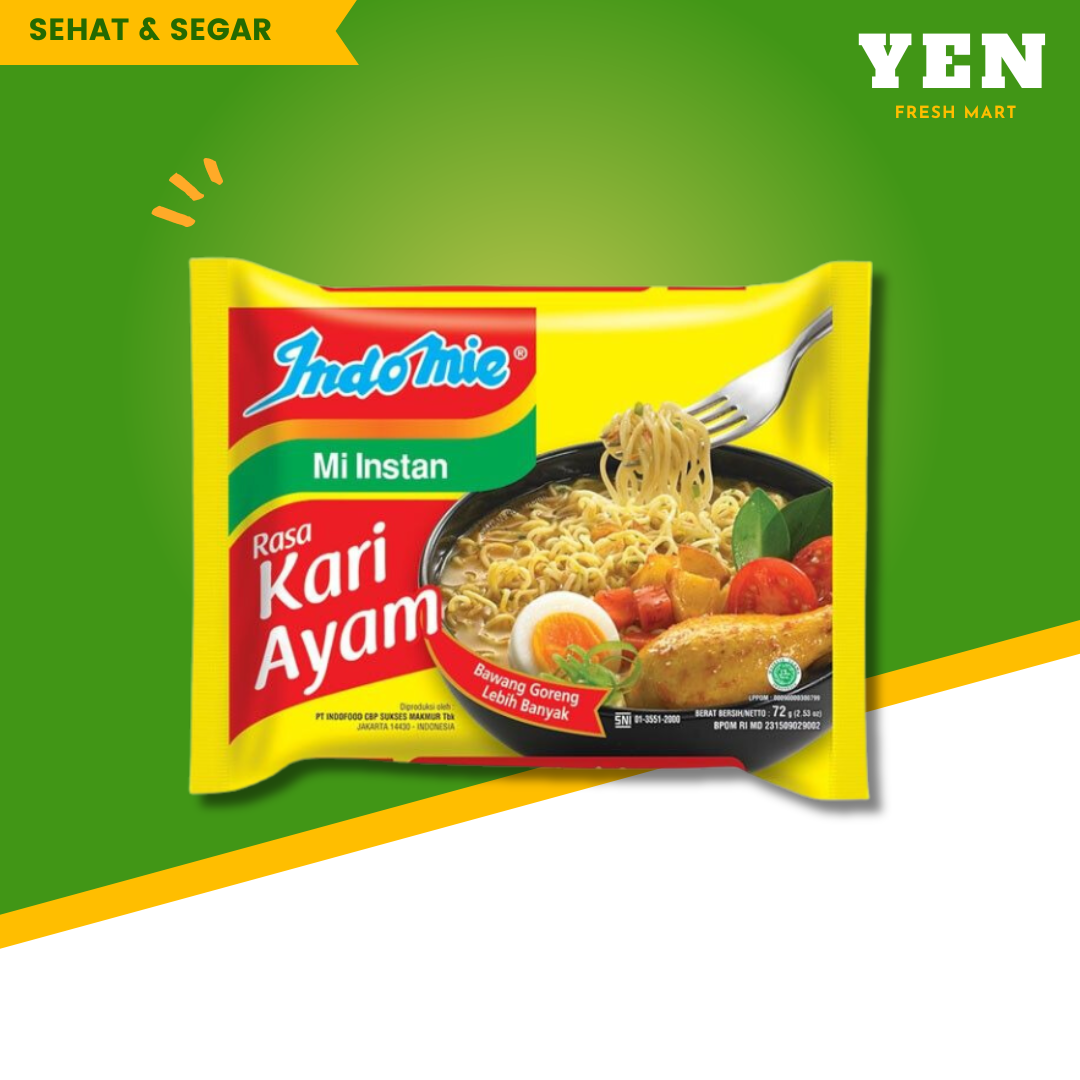 indomie kari ayam 72g