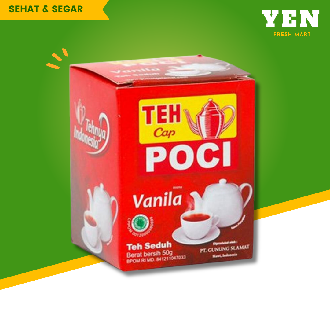 teh cap poci aroma vanila 50g
