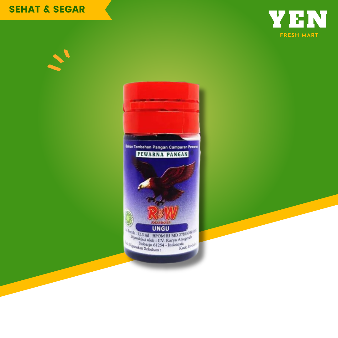 pewarna pangan R&W hitam 12.5ml